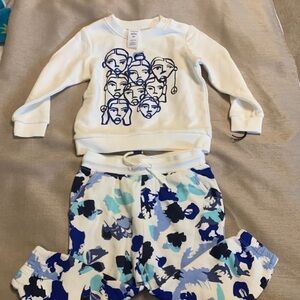 Cristina Martinez Kids Fleece Sweatsuit